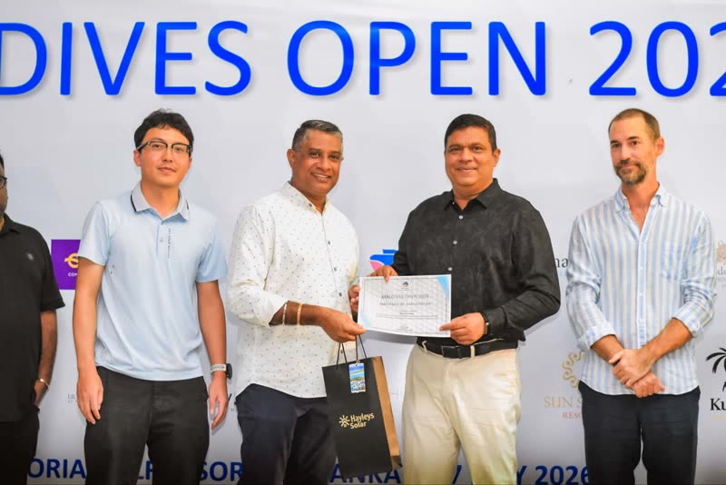 Maldives Open 2026 — Award ceremony