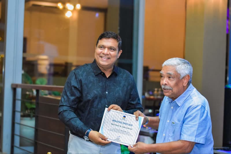 Maldives Open 2026 — Award ceremony