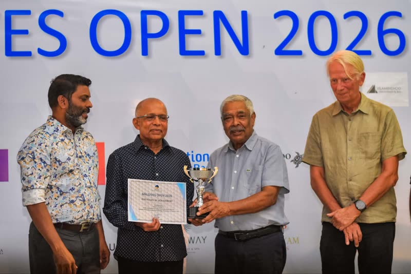 Maldives Open 2026 — Award ceremony