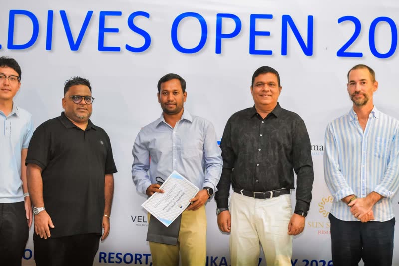 Maldives Open 2026 — Award ceremony