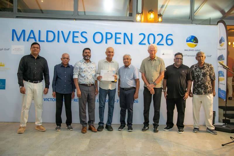 Maldives Open 2026 — Award ceremony