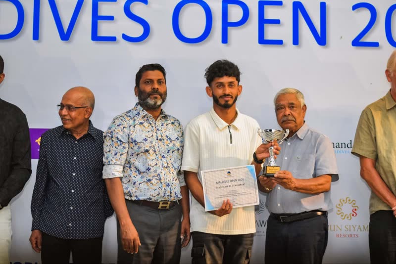 Maldives Open 2026 — Award ceremony
