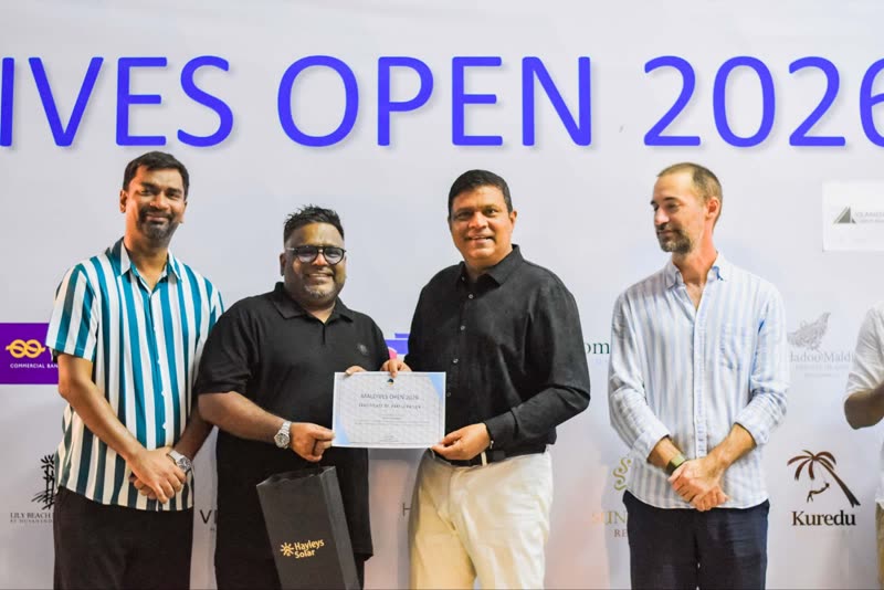 Maldives Open 2026 — Award ceremony