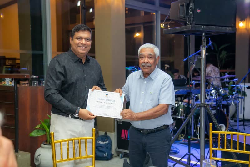 Maldives Open 2026 — Award ceremony