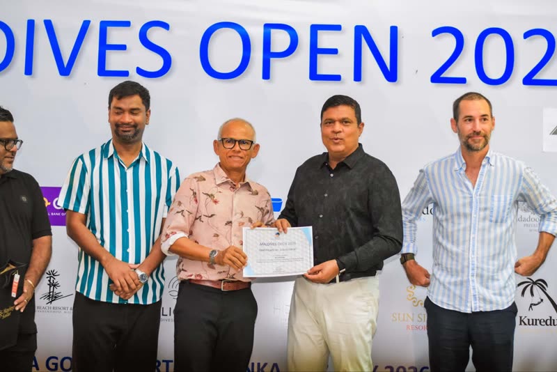 Maldives Open 2026 — Award ceremony