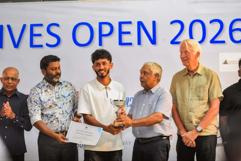 Maldives Open 2026 — Award ceremony