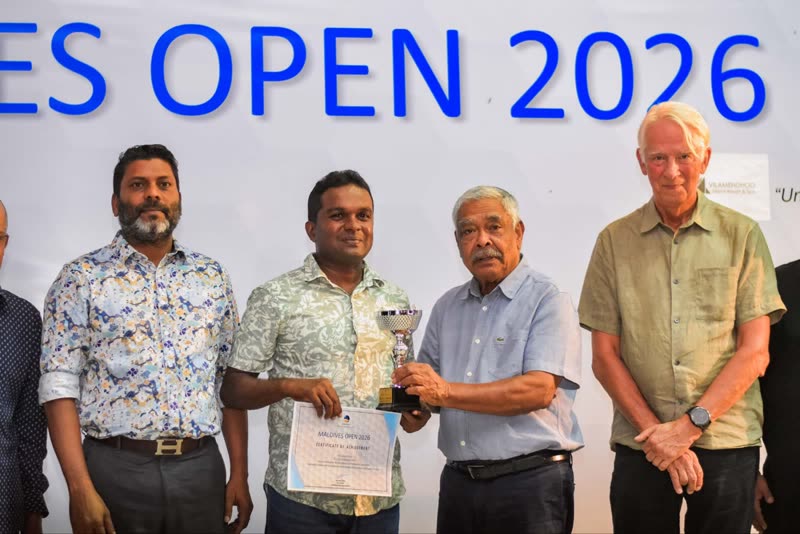 Maldives Open 2026 — Award ceremony