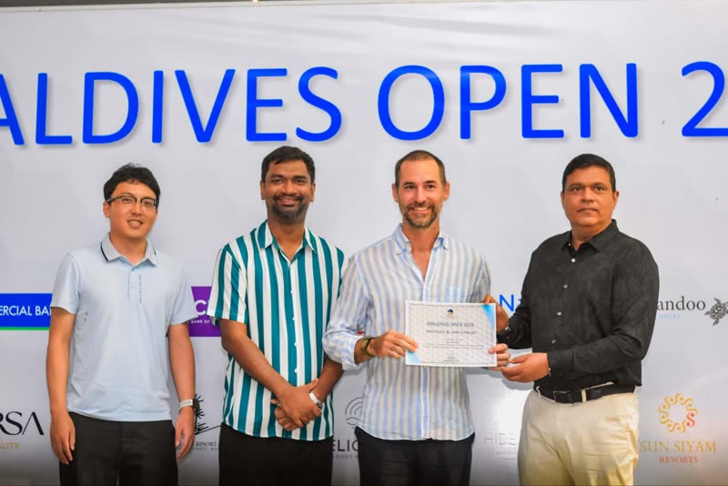 Maldives Open 2026 — Award ceremony