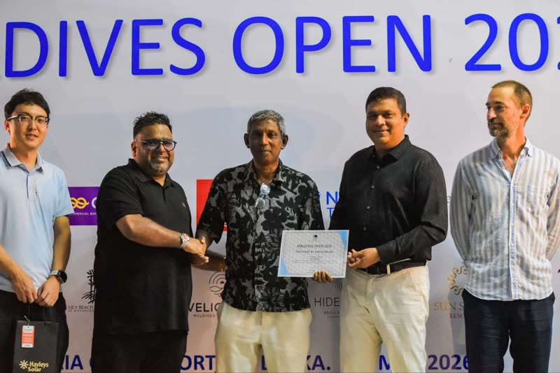 Maldives Open 2026 — Award ceremony