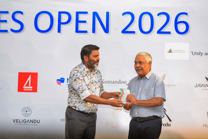 Maldives Open 2026 — Award ceremony