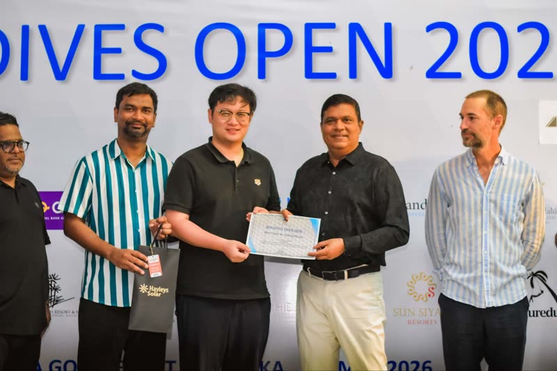 Maldives Open 2026 — Award ceremony